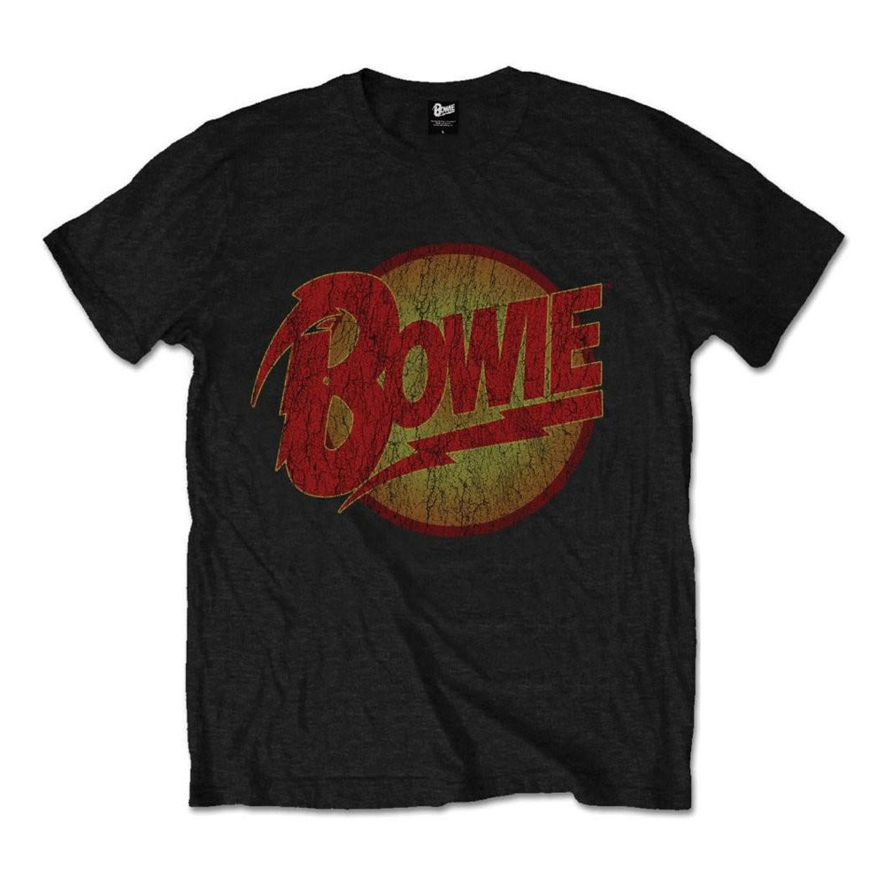David Bowie - Diamond Dogs Vintage Mens Tshirt - Black
